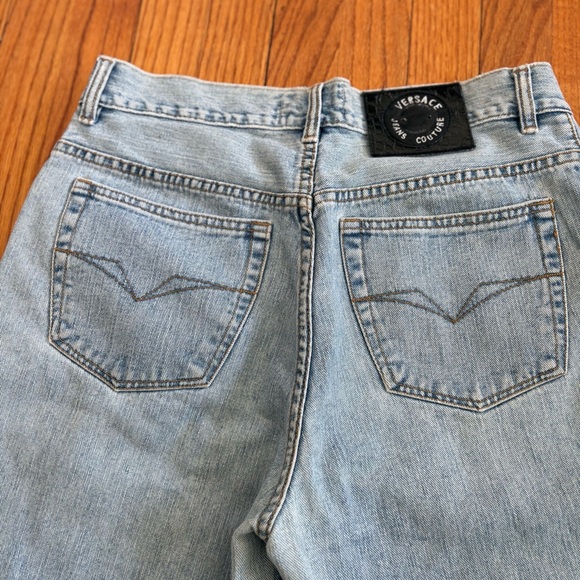 Versace Jeans Couture Men's Denim Pants Size 30” Light Wash, Medusa Head - Picture 10 of 15